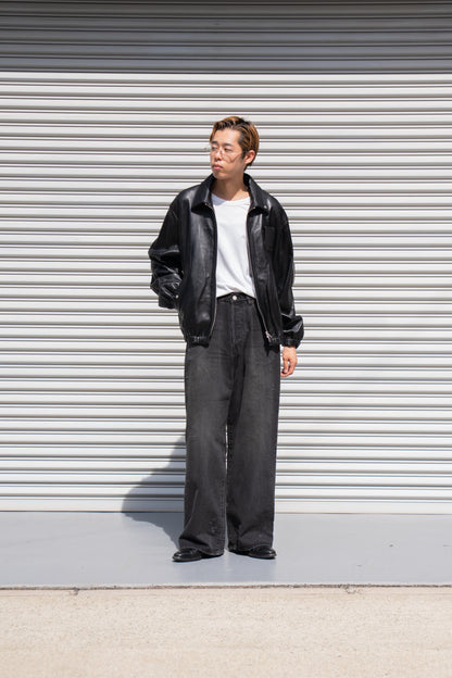 SHEEP LEATHER FLIGHT JACKET(ST.1219)