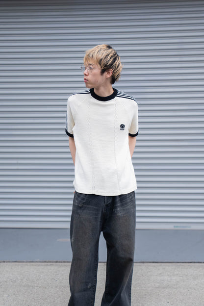 KNITTED TRAINING T-SHIRT