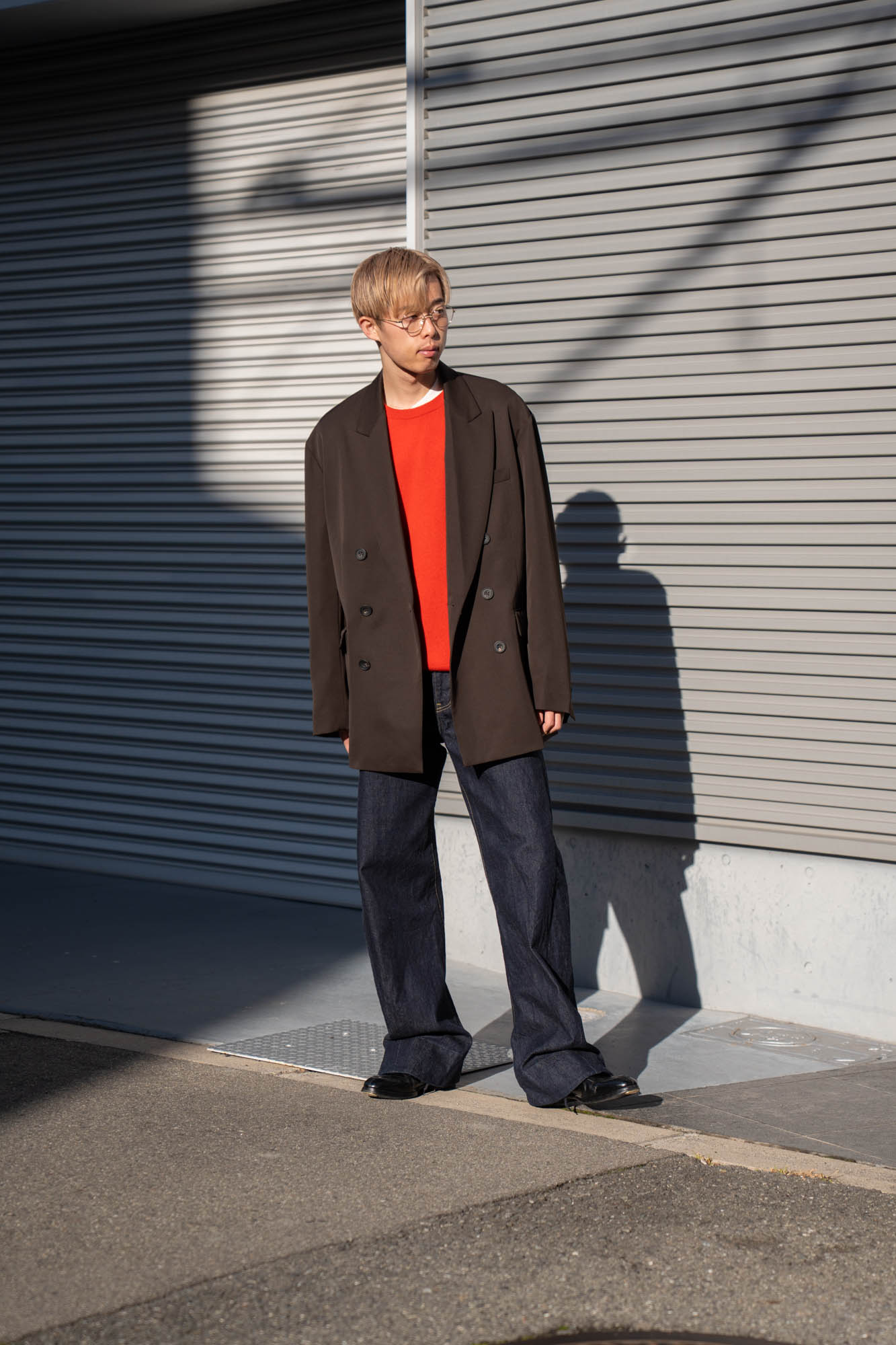 OVERSIZED DOUBLE BREASTED JACKET(ST.1411) | ジャケット ssstein
