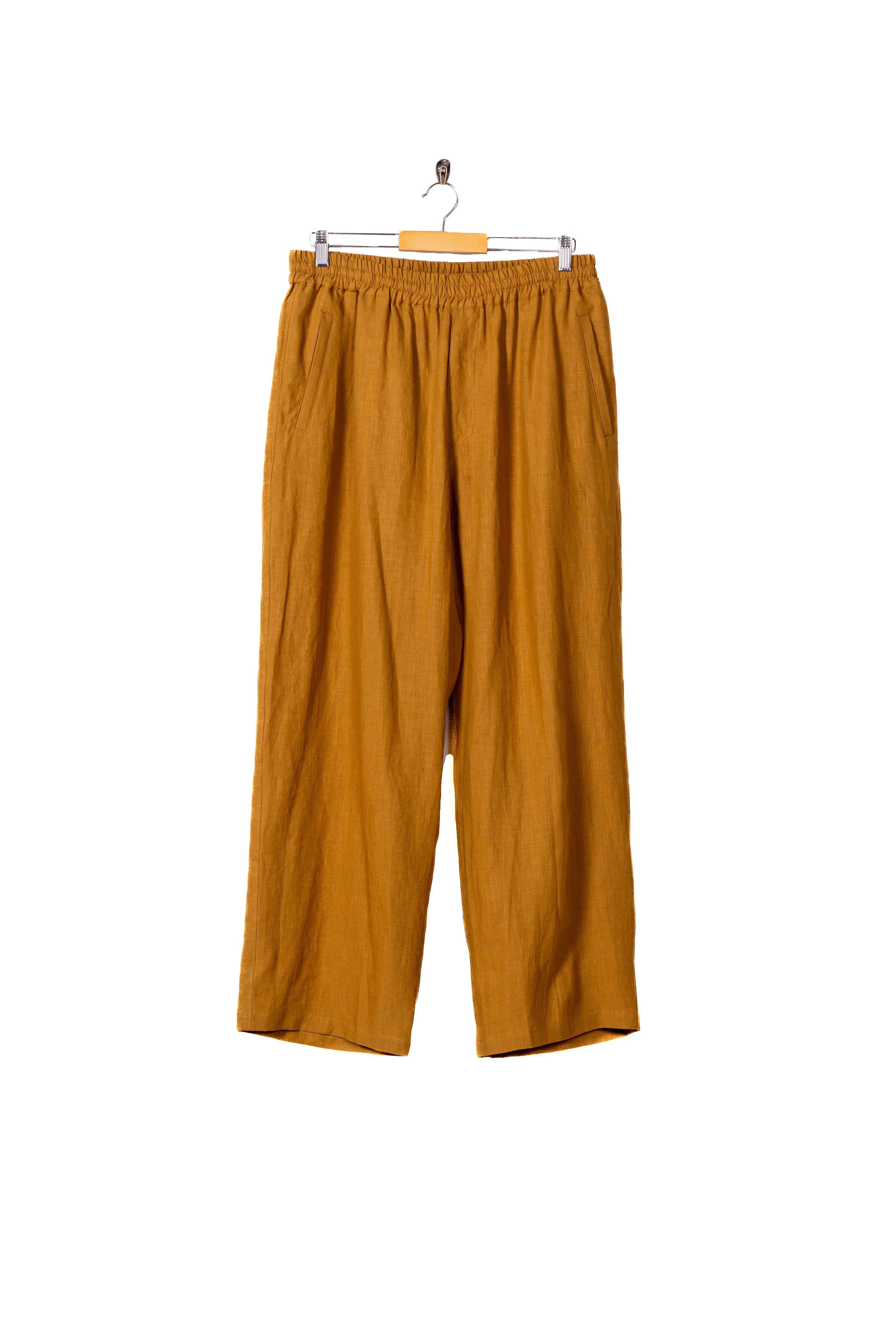 High count fine linen - Bulky easy pants