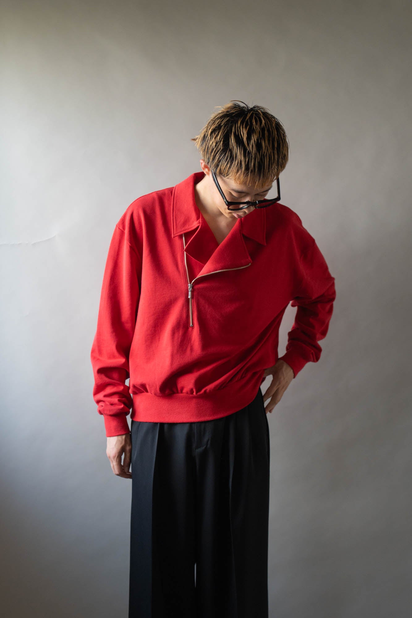 HALF ZIP DOUBLE