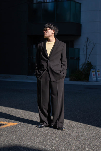 MODIFIED SHAWL COLLAR JACKET