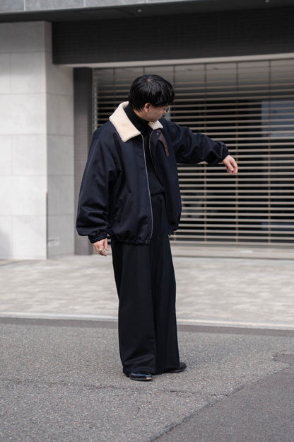 MOUTON COLLAR PADDED JACKET(ST.1377)