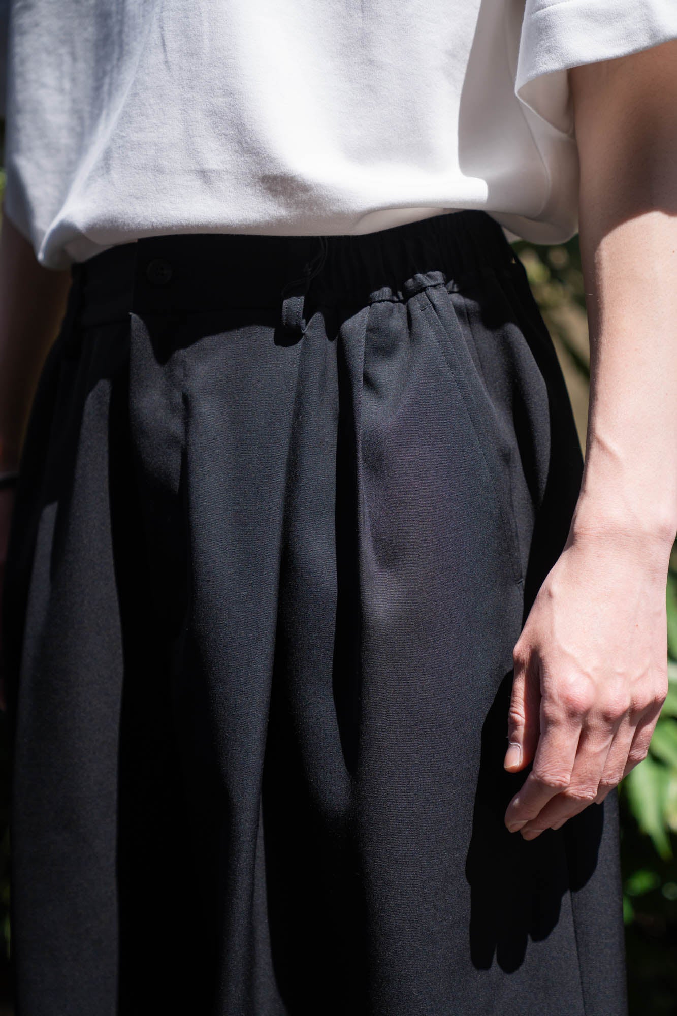 WIDE EASY SHORT TROUSERS(ST.1435)