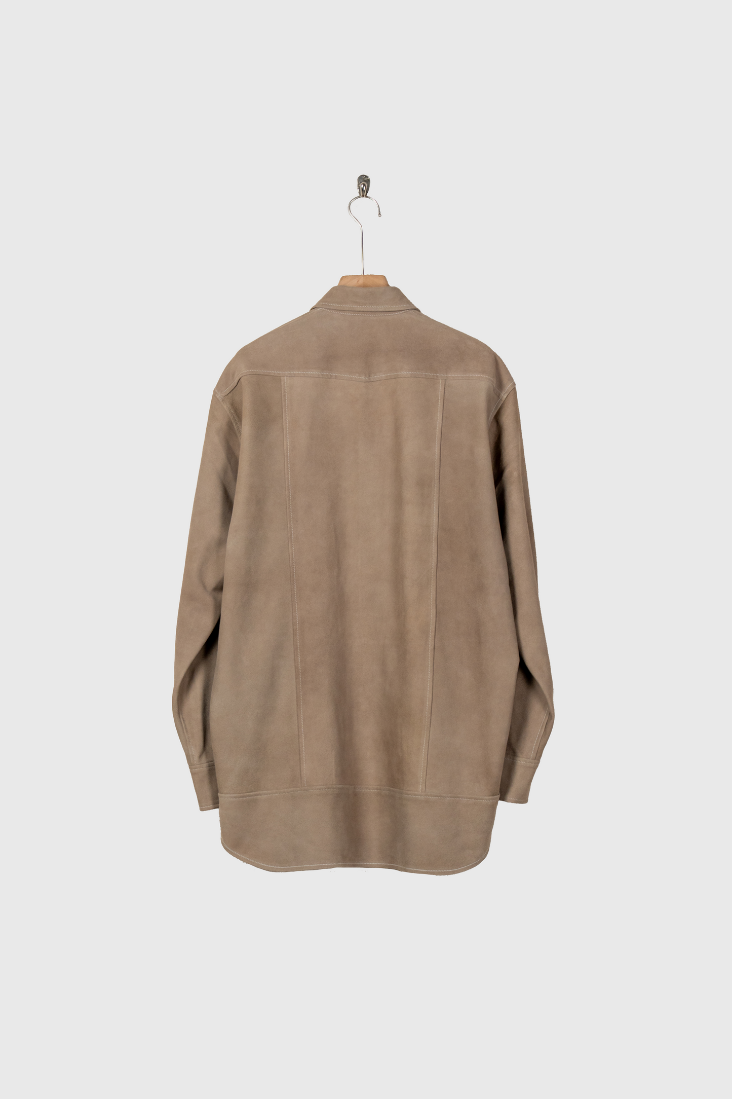 sheep suede light shirt