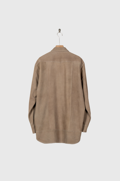 sheep suede light shirt