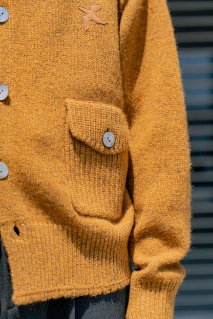 BIRD PATCH CARDIGAN