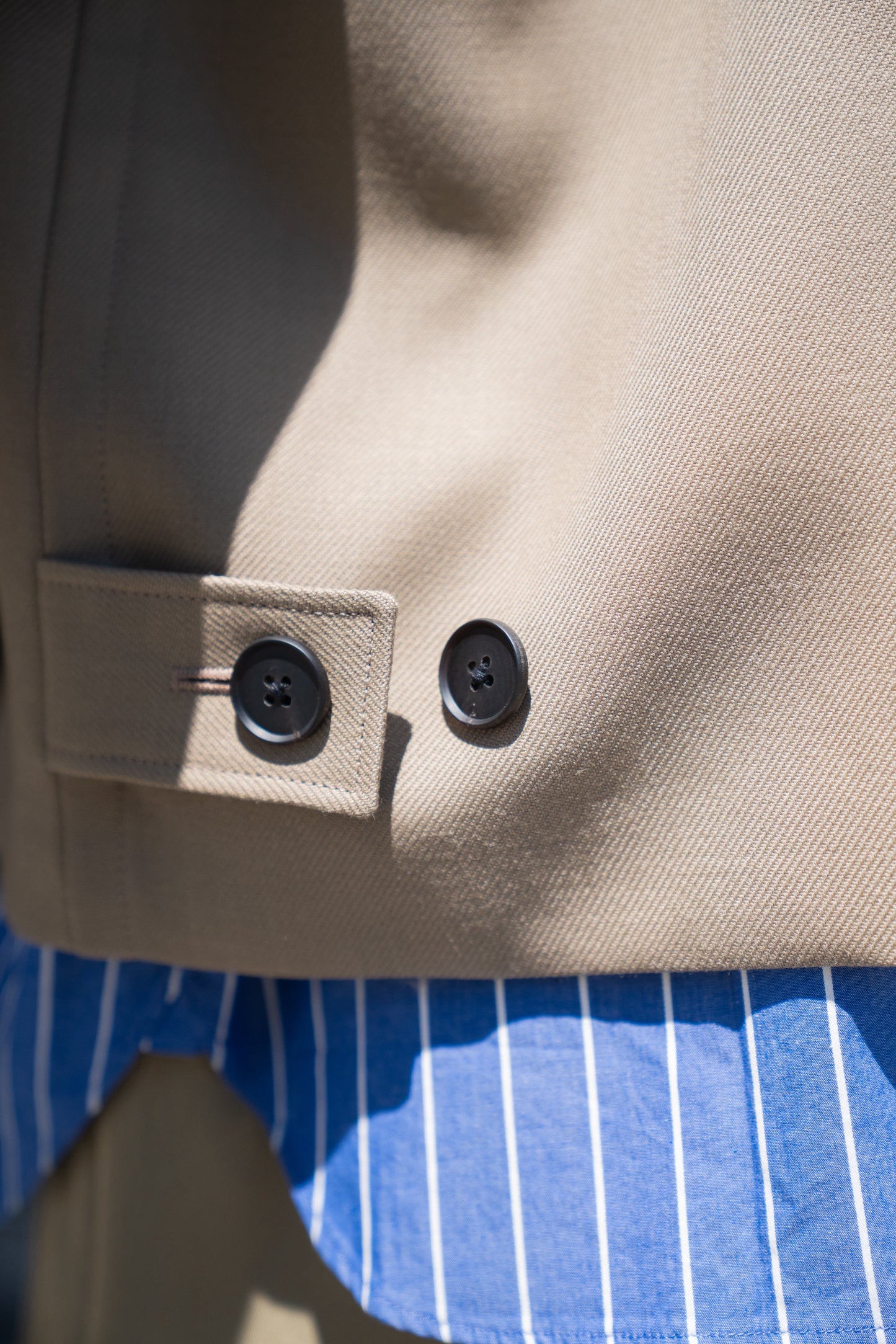 WOOL OVERSIZE SHORT COAT