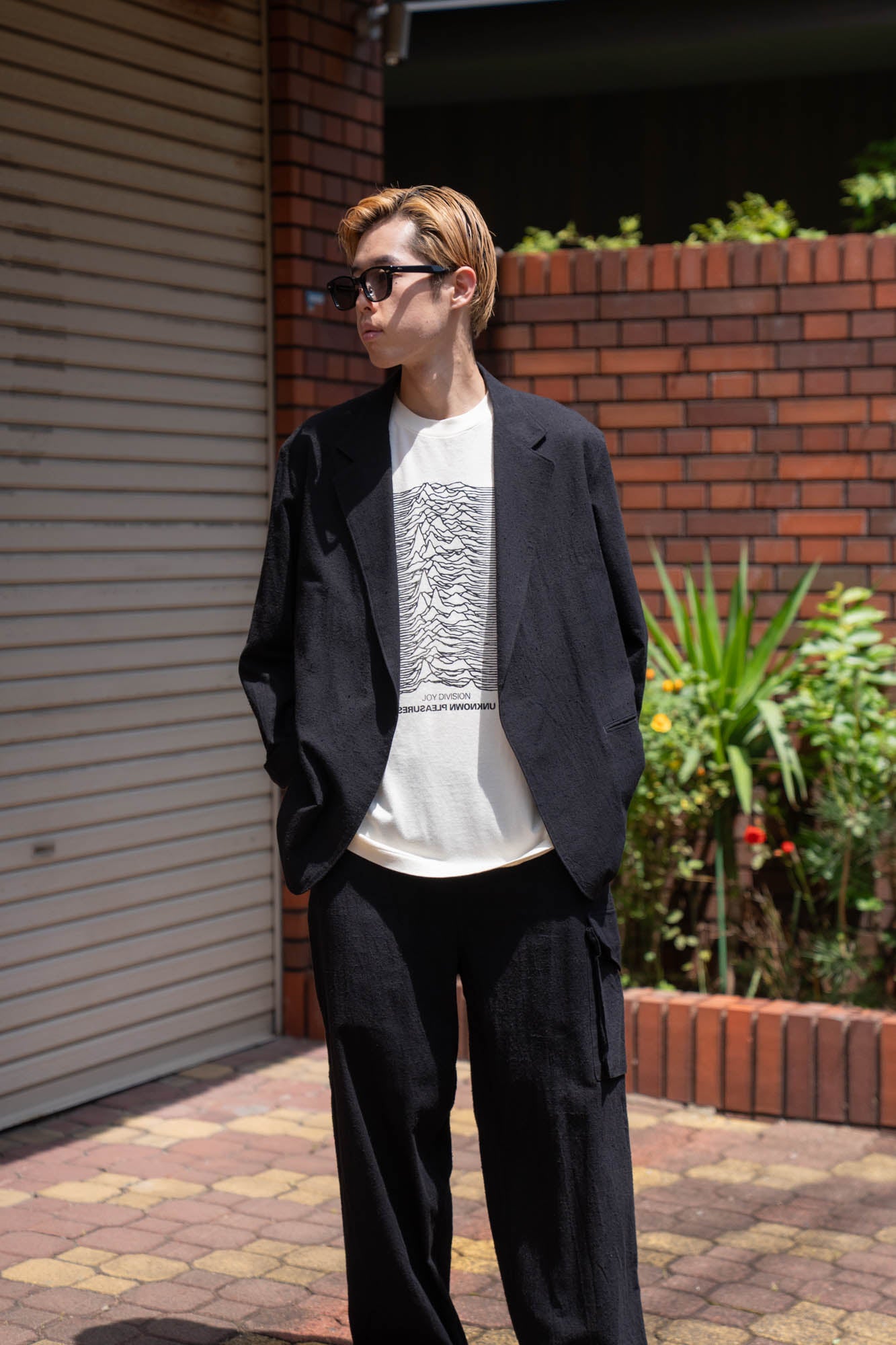 Silk/Cotton Nep Cardigan Jacket