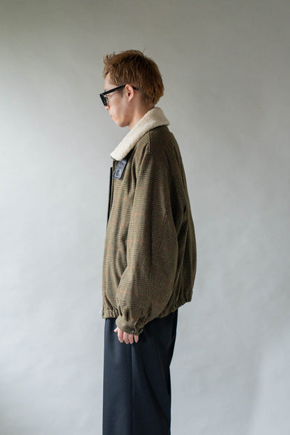 DETATCHABLE COLLAR BRITISH TWEED JACKET(ST.1577)