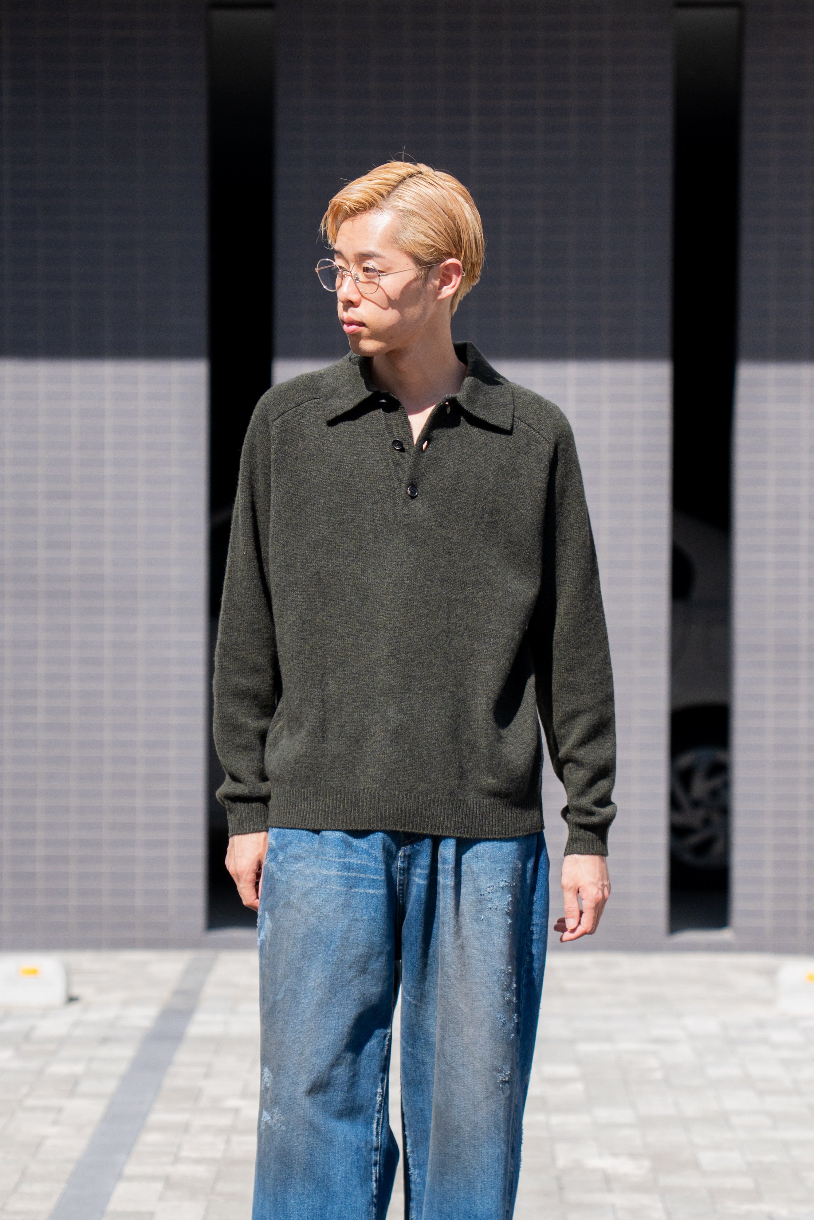 The CLASIK（ザ・クラシック） - SADDLE SLEEVE POLO | ポロニット