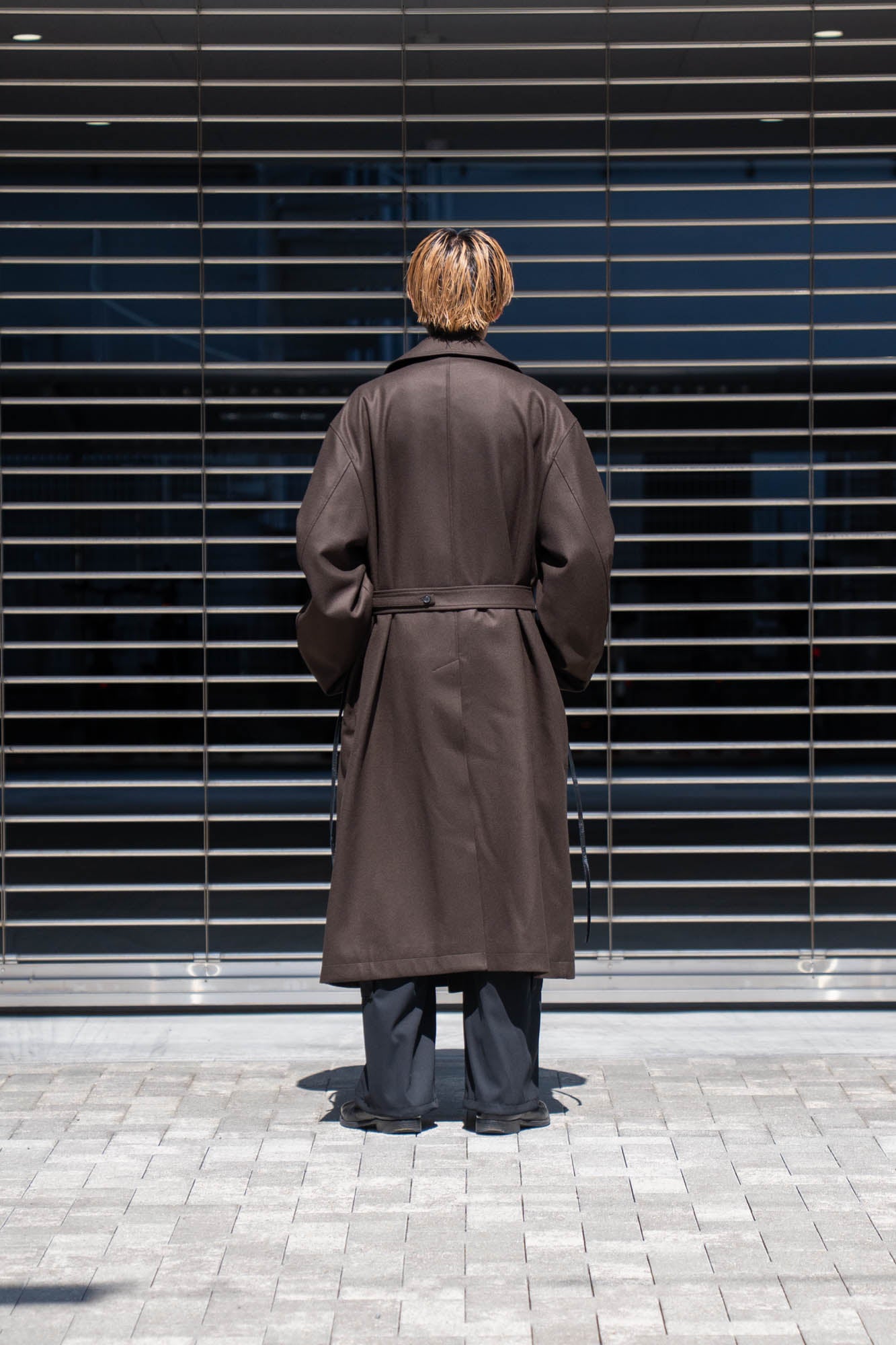 DOUBLE LAPELED DOUBLE BREASTED COAT(ST.1209)