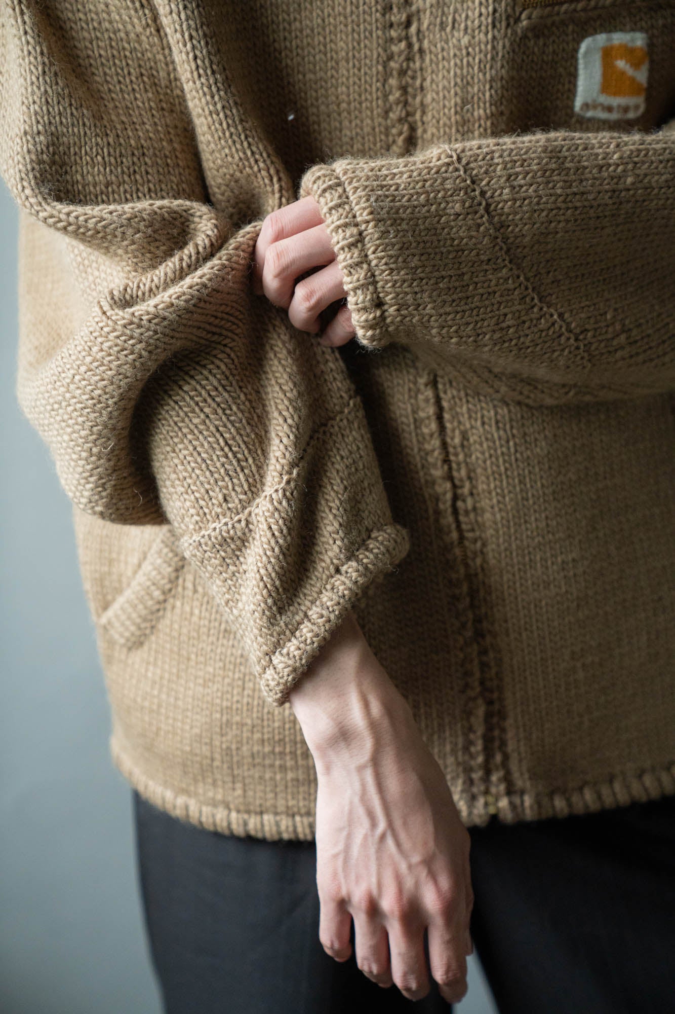 HOME MADE KNITTING DETROIT JACKET