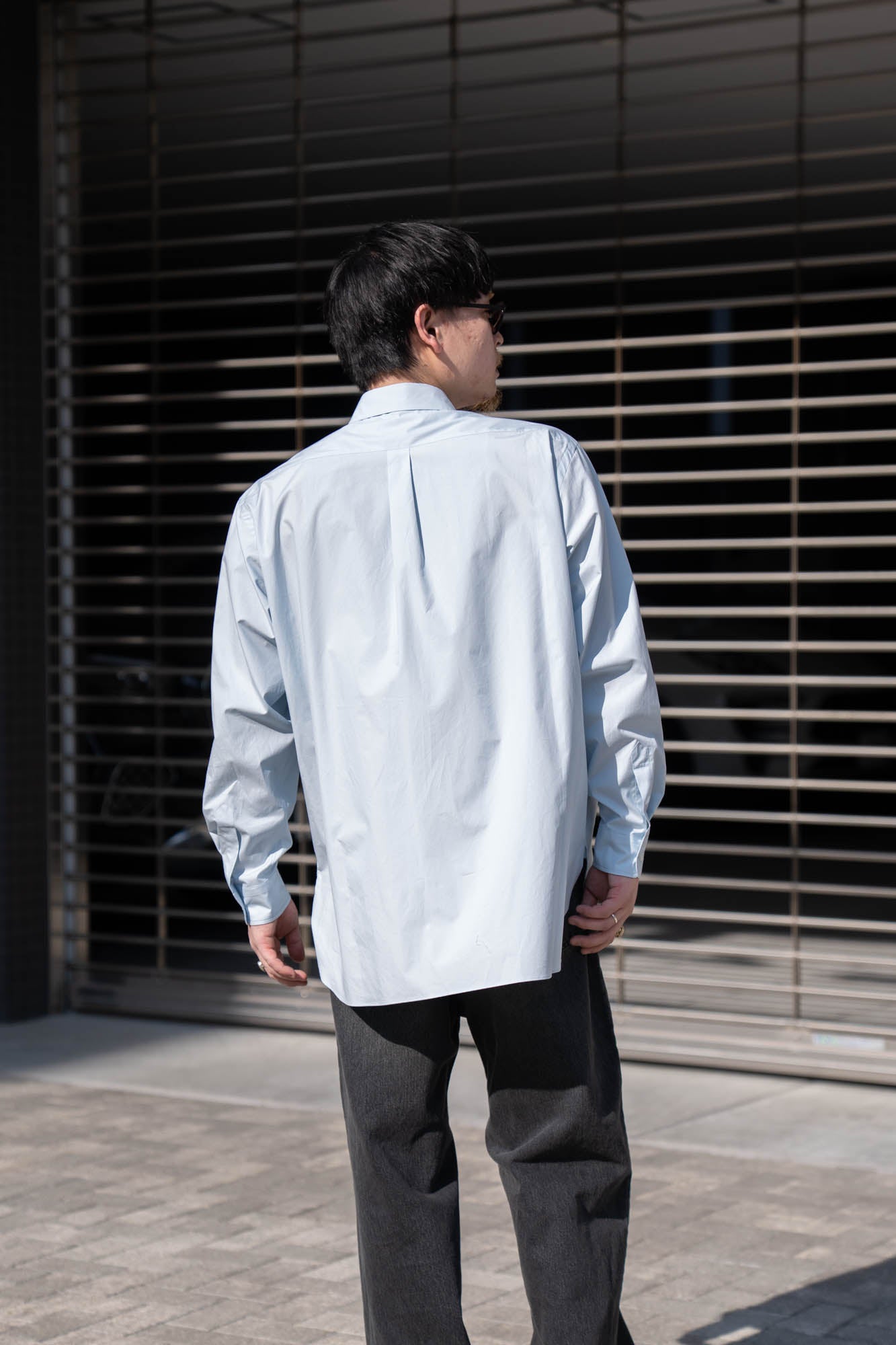 SUVIN COTTON OVERSIZED REGULAR COLLAR SHIRT(ST.1491)