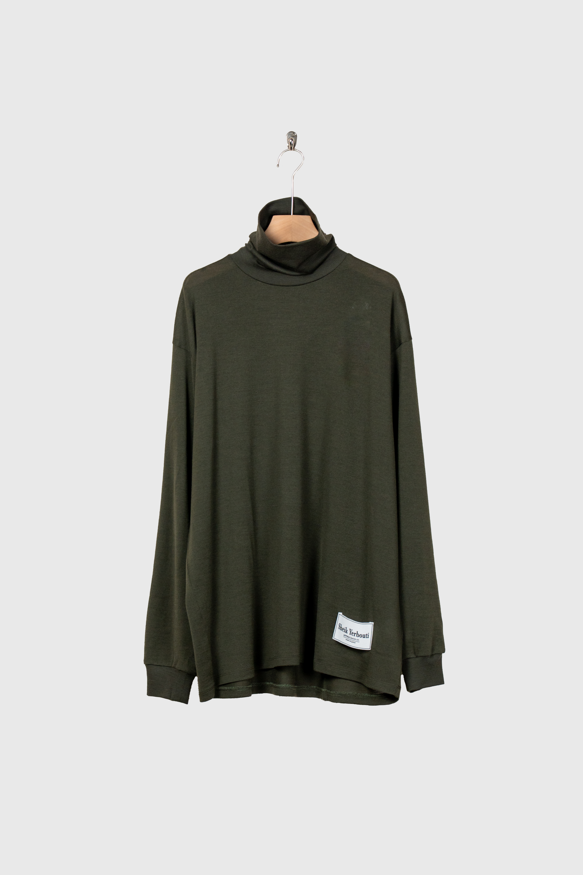MOU merinowool L 紺(少し薄手)イタリア製　その他 MERINO WOOL HIGH NECK L/S T-SHIRT – sign | サイン