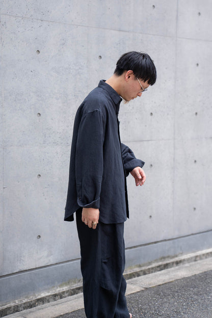 Linen Silk Wide Shirts