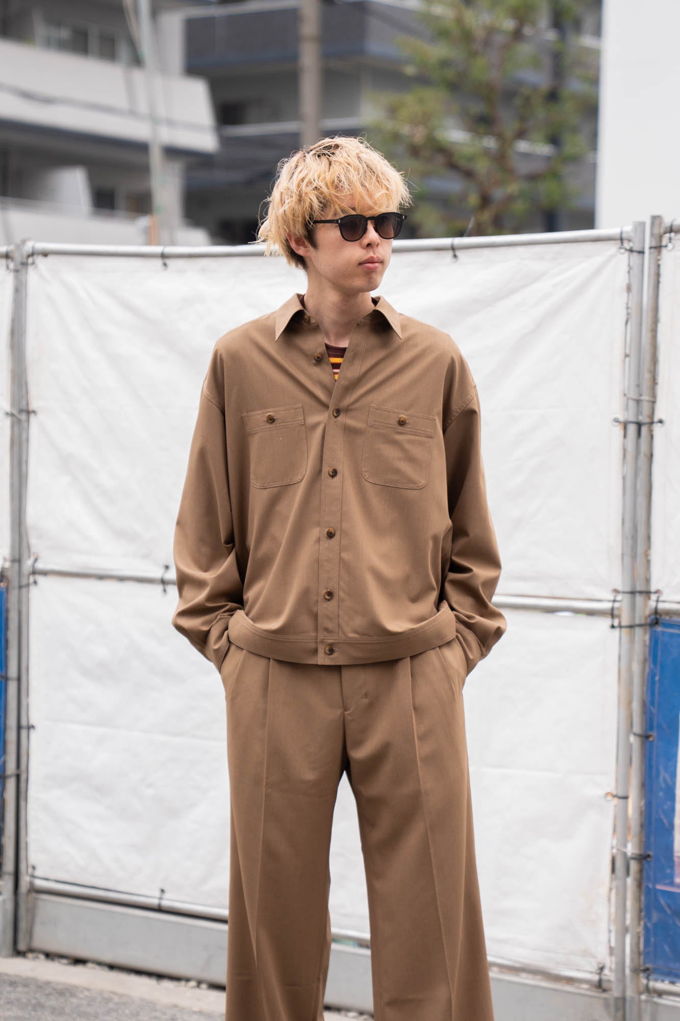 BOXY SHIRT BLOUSON