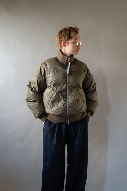 08sircus × TAION Down detachable bomber reversible