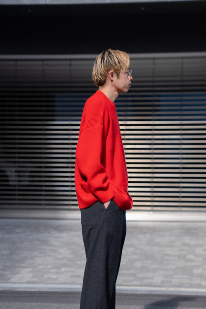 MERINO WOOL CREWNECK KNIT