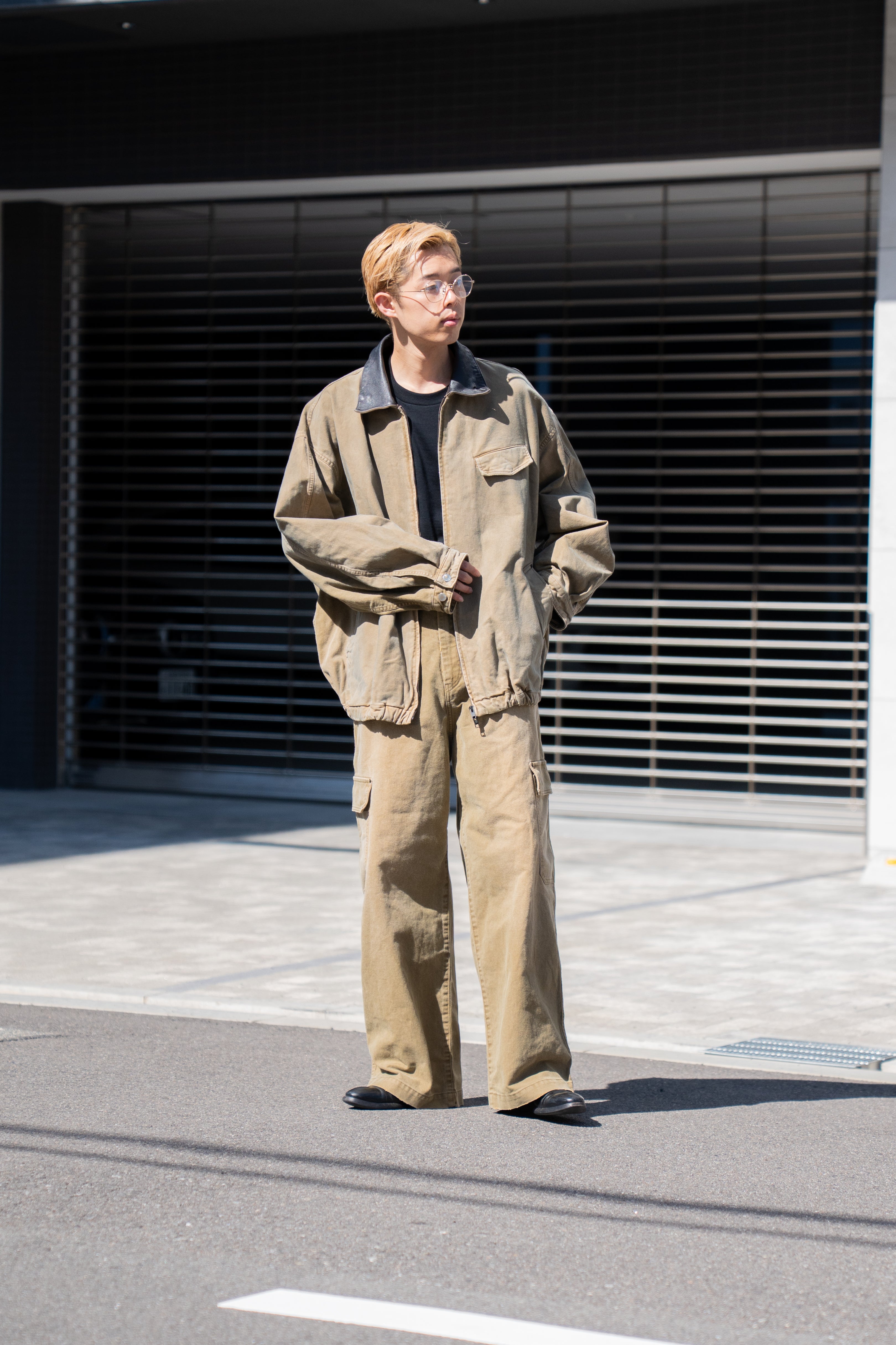 パンツ Sulfur Dyed Whip Cord Vintage Trousers ssstein（シュタイン） 25AW - SULFUR DYED WHIP CORD VINTAGE