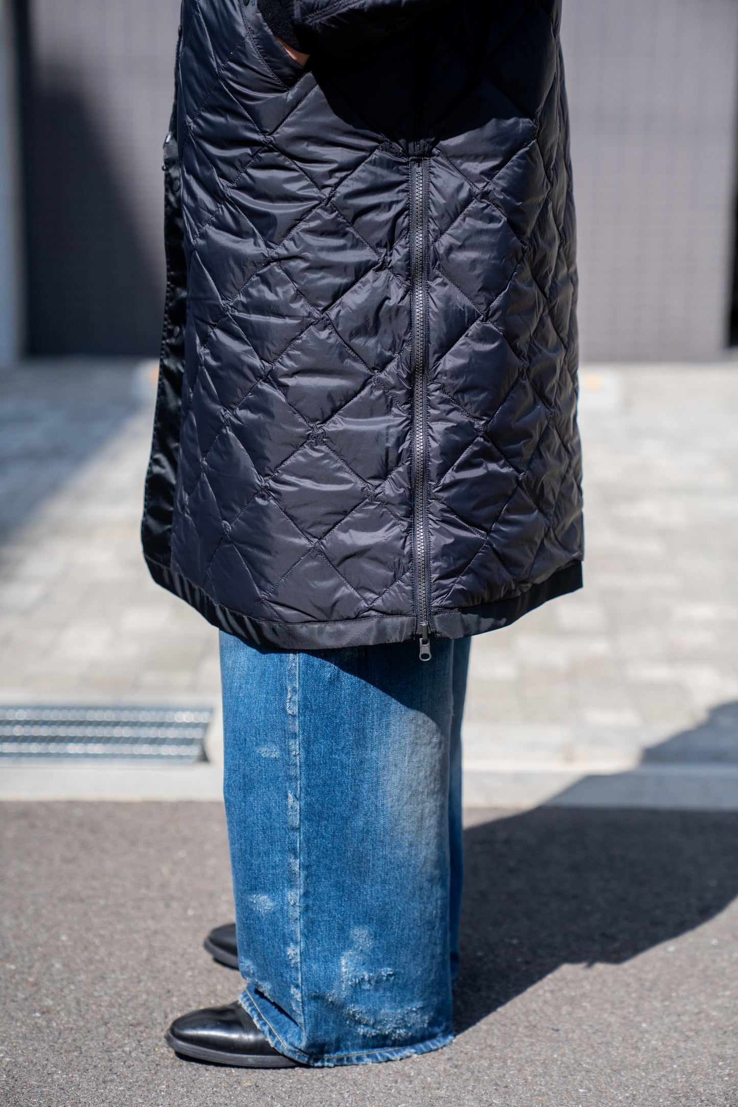 08sircus × TAION Down long MA-1 reversible