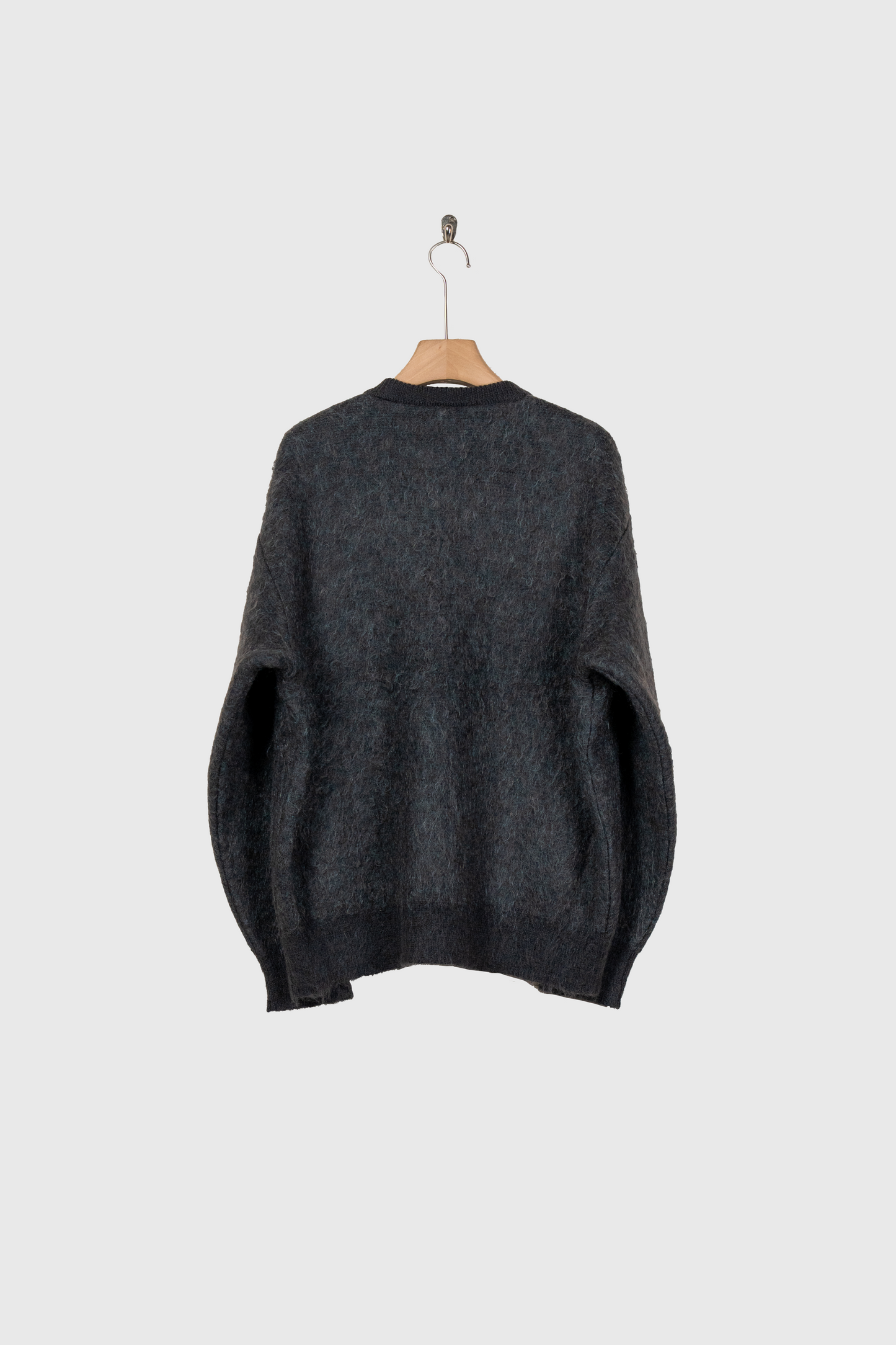 KID MOHAIR MIX JACQUARD KNIT LS(ST.1305)