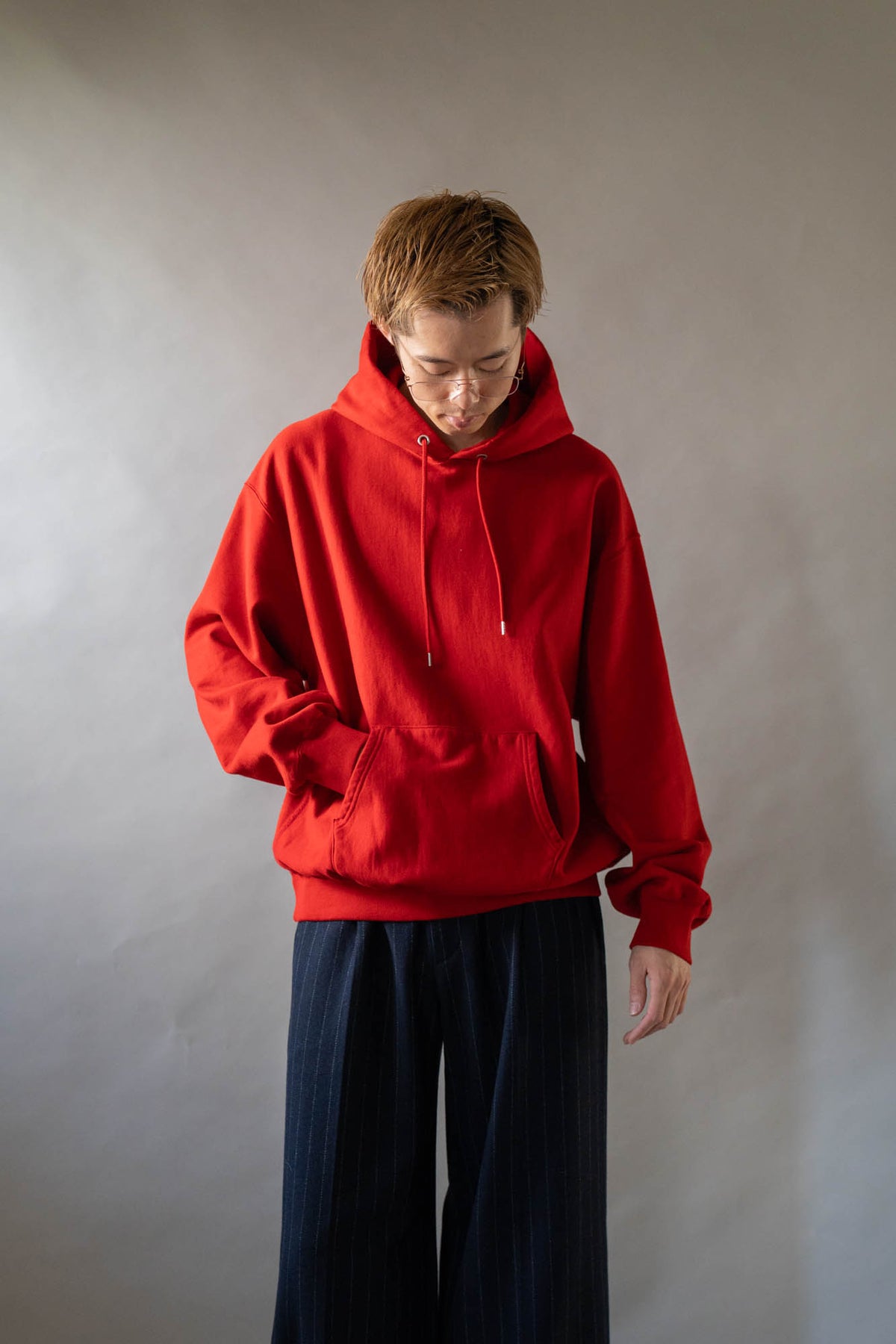 Soft&Hard Sweat Hoodie P/O Wide