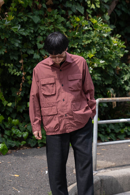 GARMENT DYE SAFARI JACKET