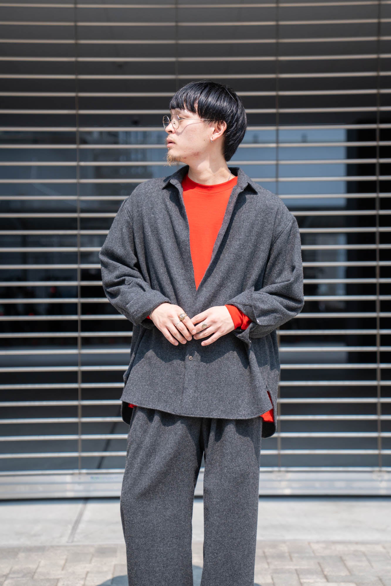 CASHMERE SHIRT JACKET