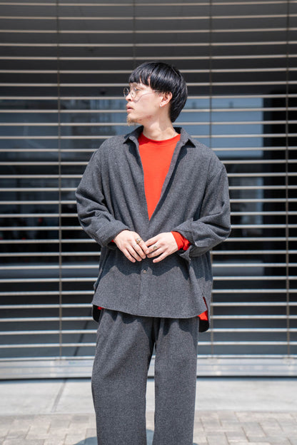 CASHMERE SHIRT JACKET