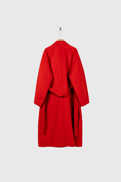 W/CA DOUBLE FACE NOTCH LAPEL COAT(ST.1544)