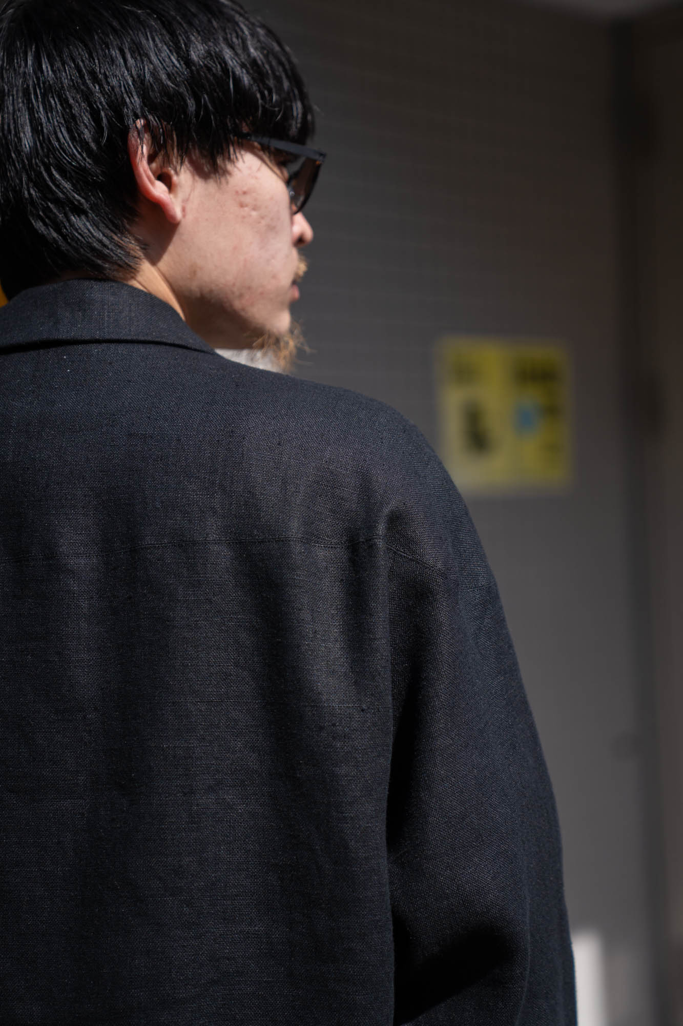 FLLOWER SAK LINEN JACKET