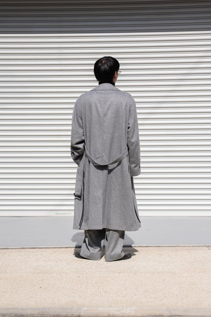 OVERSIZED DOUBLE BREASTED COAT(ST.1203)