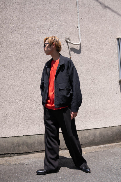 GARMENT DYED BORDER T-SHIRT