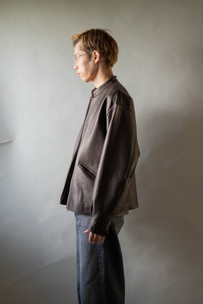 Steer Leather Racer Jacket