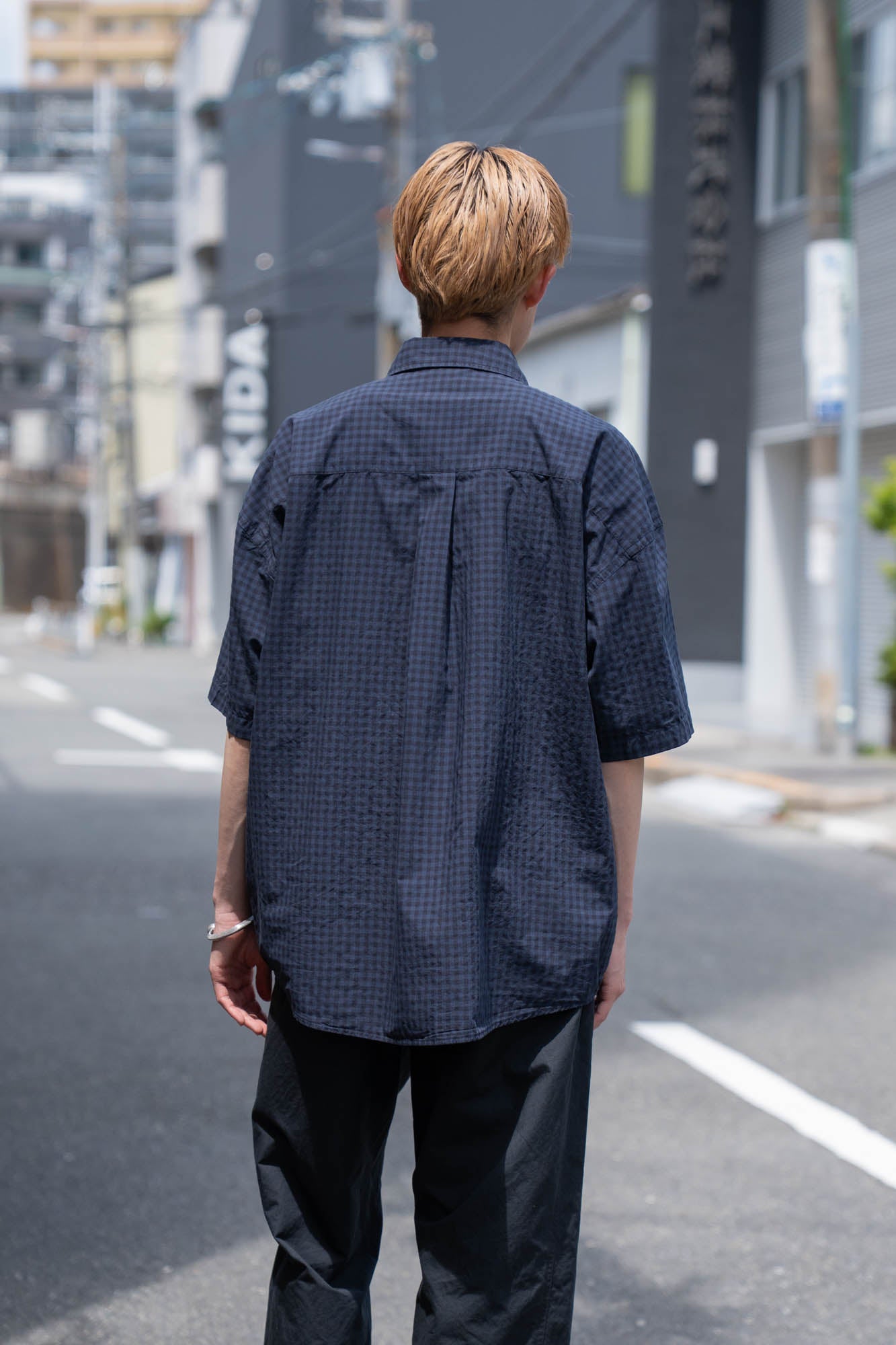 Huge Gingham Check Shirt