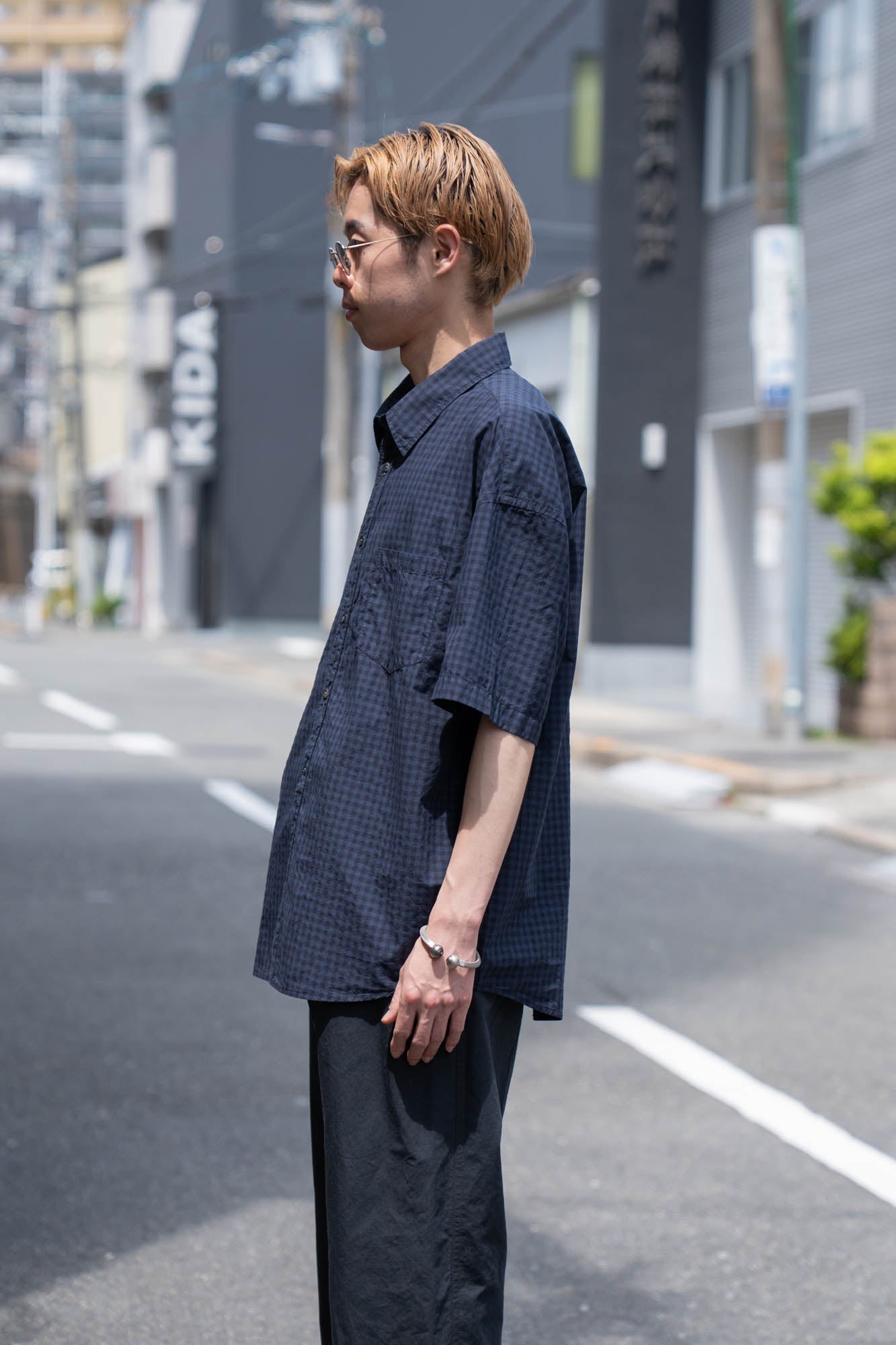 Huge Gingham Check Shirt