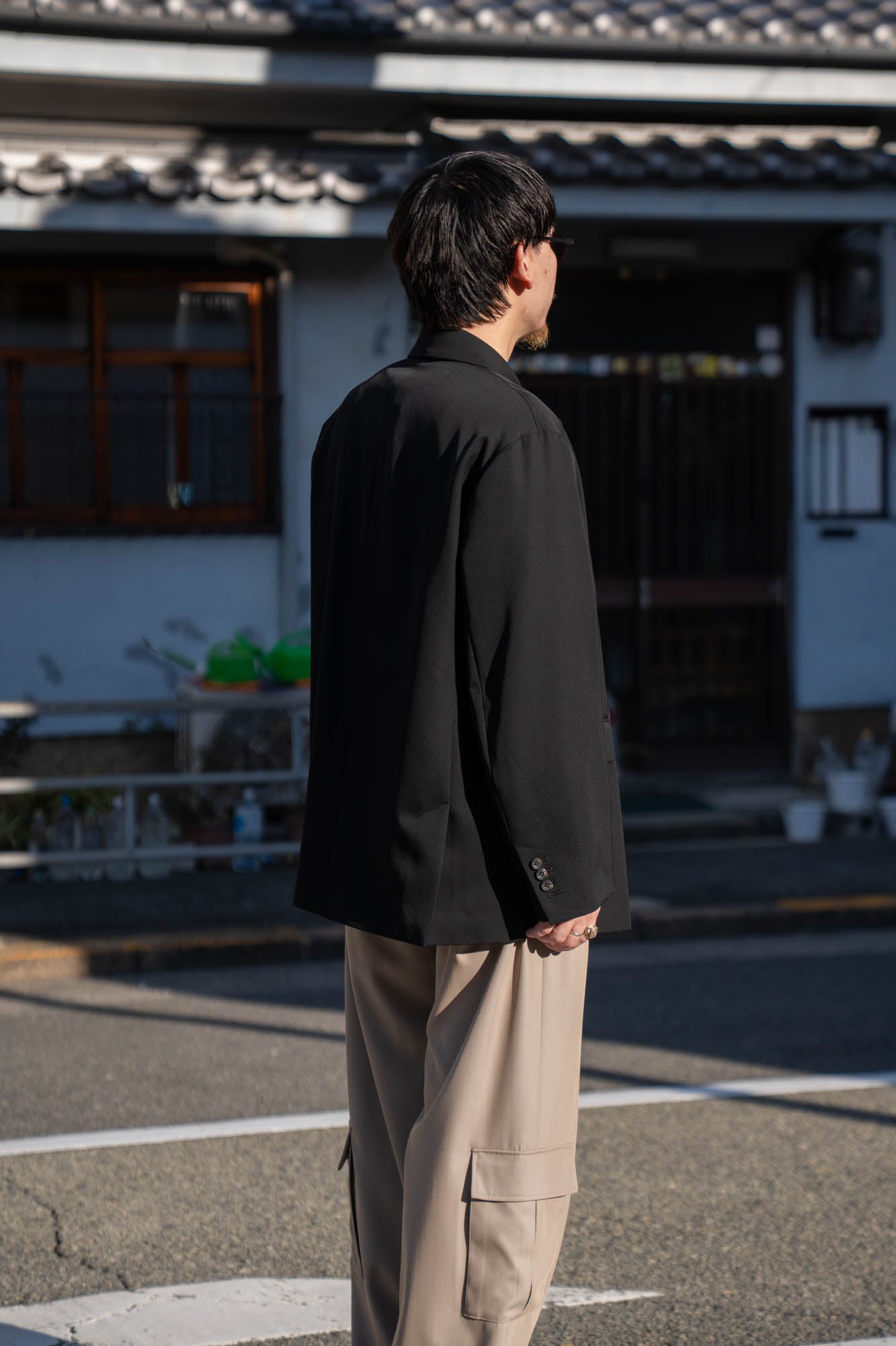 OVERSIZED DOUBLE BREASTED JACKET(ST.1411) | ジャケット ssstein