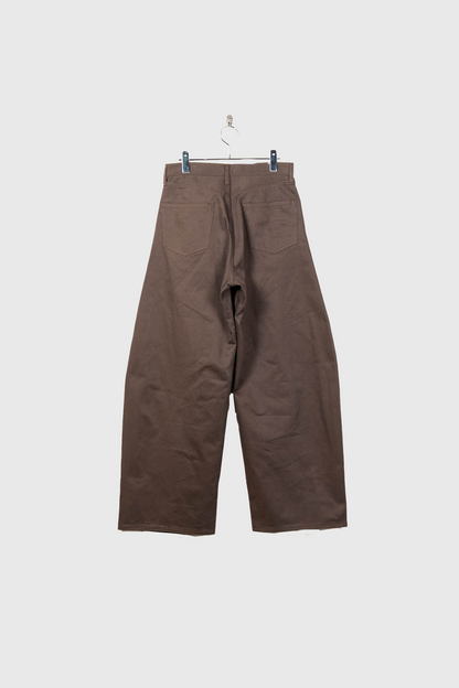 DEFORMATION WIDE COTTON PANTS(ST.1390)