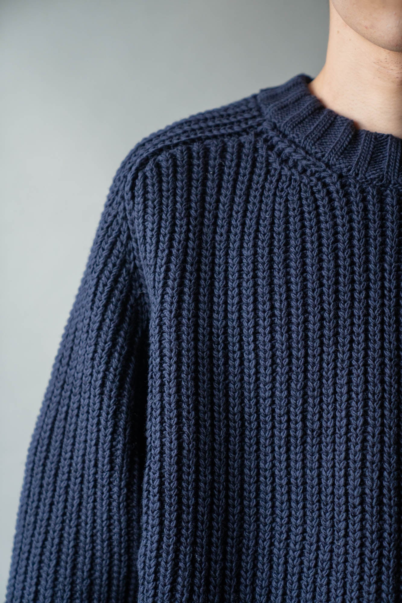 Belt. Slit Knit in Merinos d`Arles