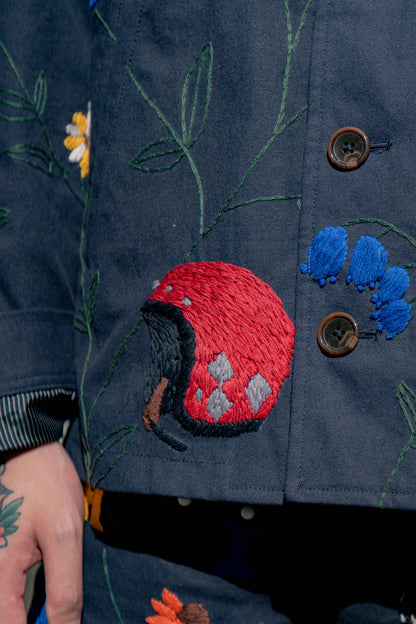 Hand embroidery jacket