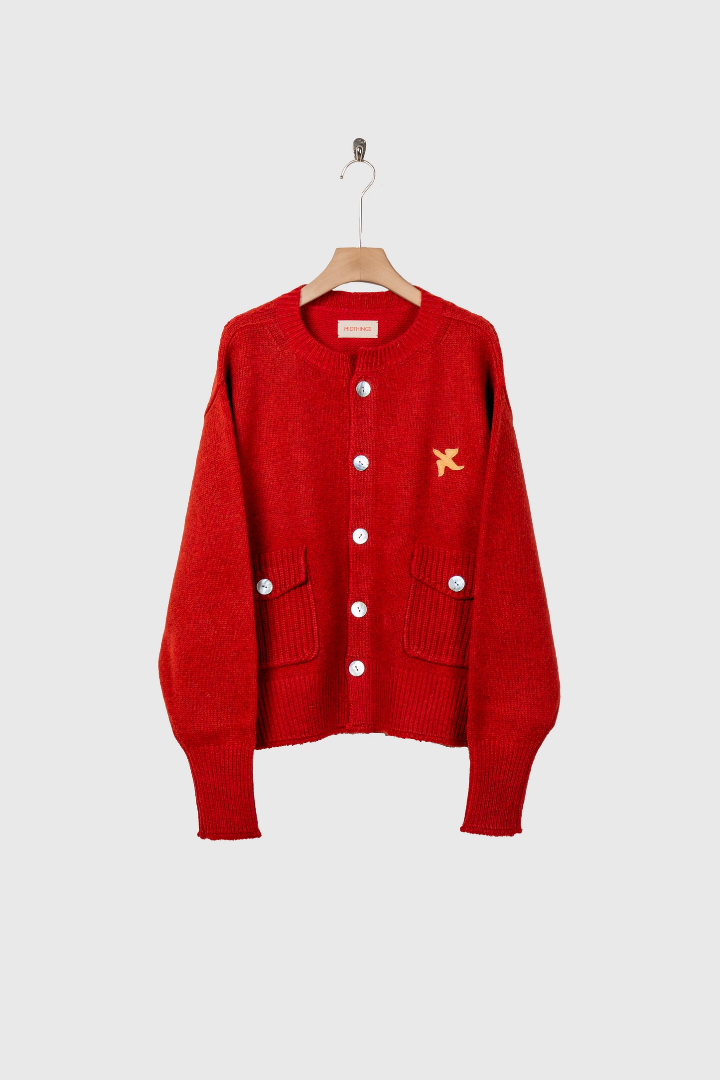BIRD PATCH CARDIGAN