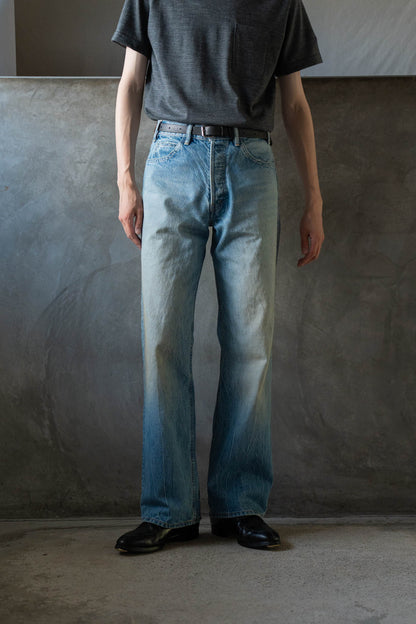 ORDINARY STRAIGHT DENIM PANTS .16 -Brando-