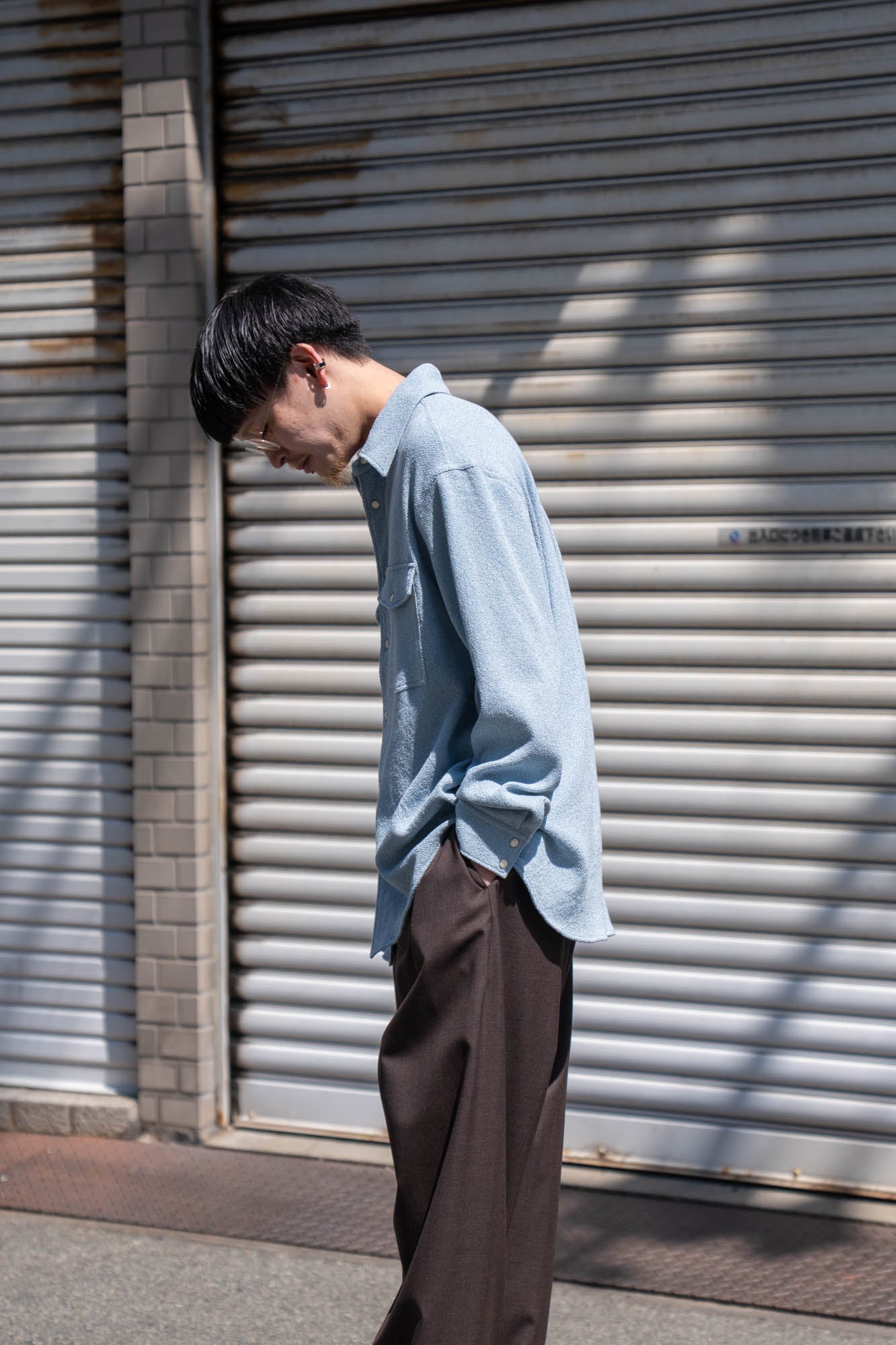TOWEL WRAP WORK SHIRT