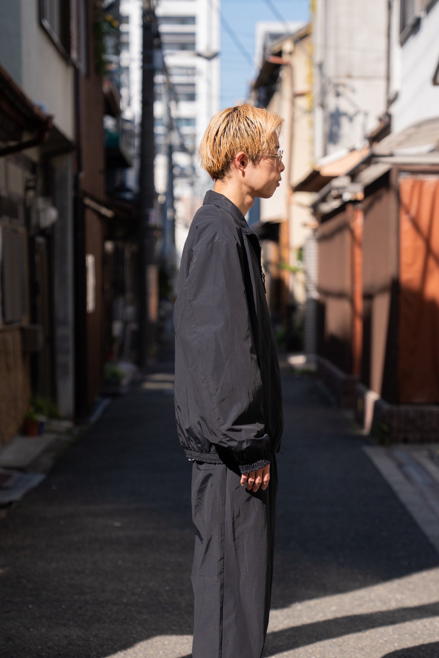 CO/NY POPLIN TRACK JACKET(ST.1343)