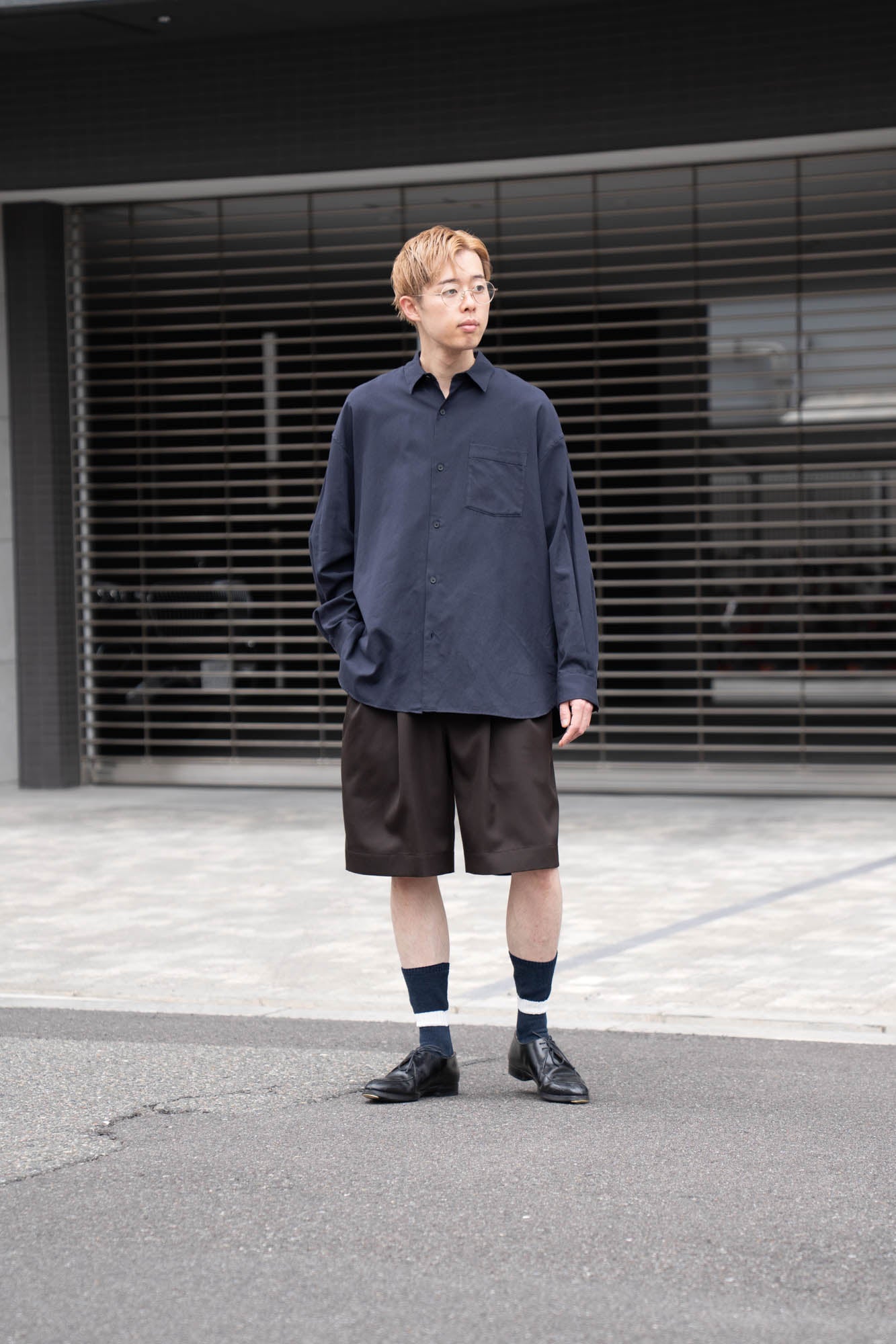 WIDE EASY SHORT TROUSERS(ST.1435)