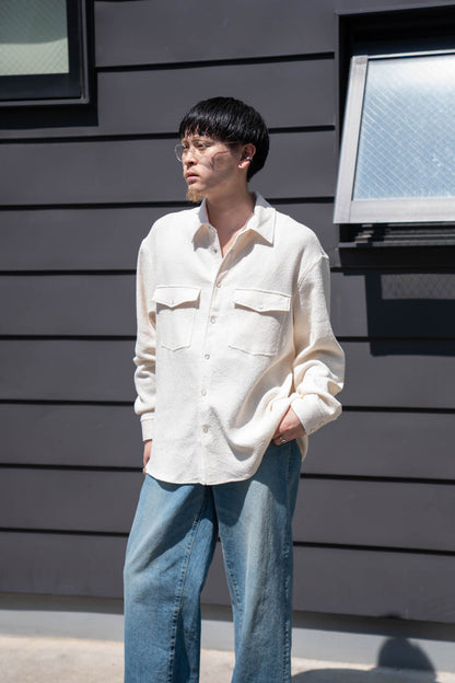 TOWEL WRAP WORK SHIRT