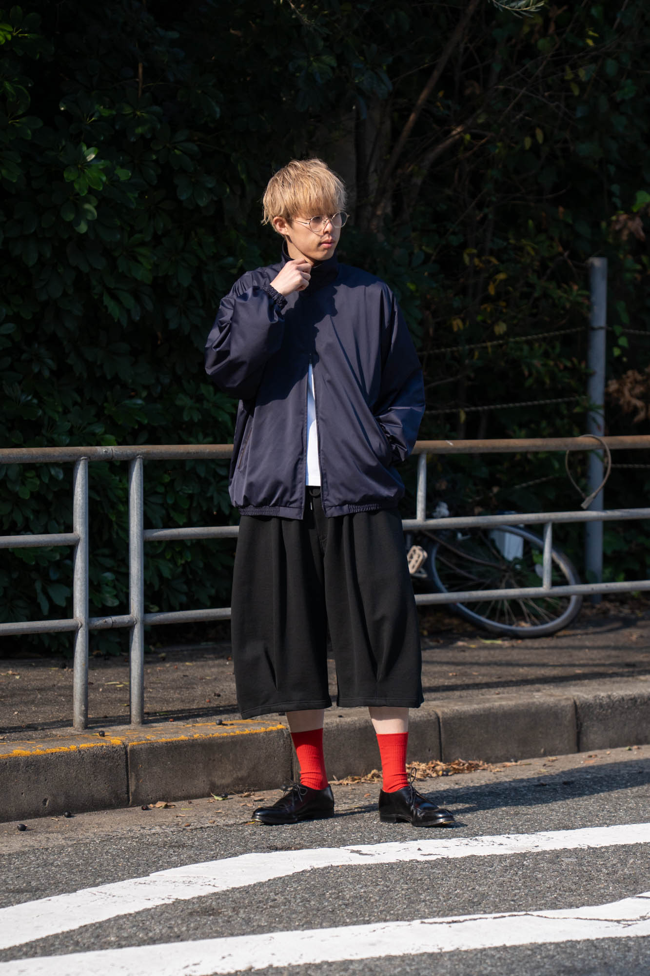 Pleated Balloon Sweat Shorts