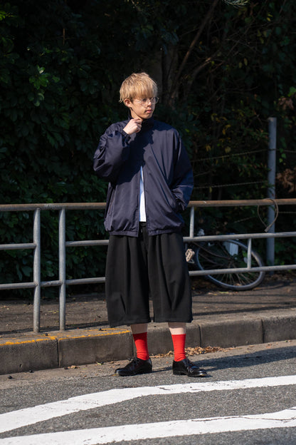 Pleated Balloon Sweat Shorts