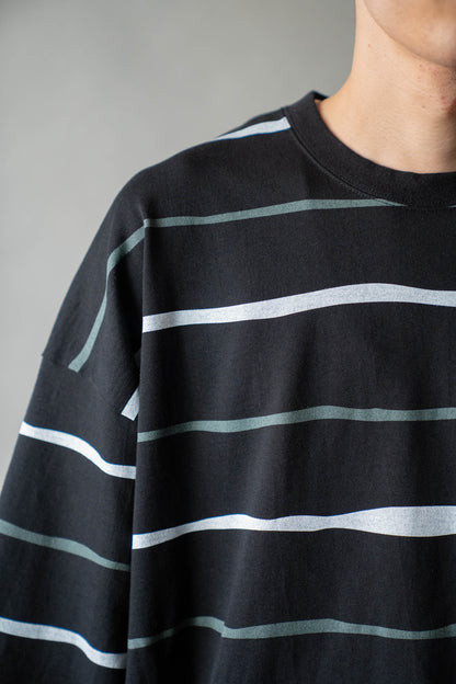 SUPER BIG STRIPE LS TEE